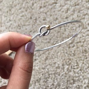 Authentic Tiffany & co. Love knot bangle
